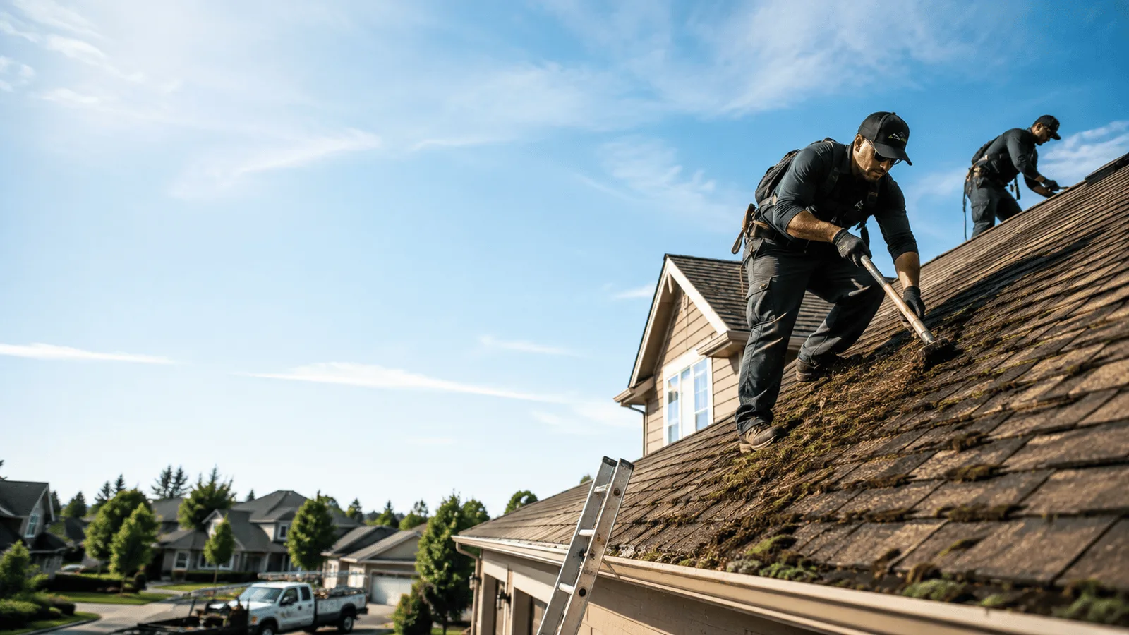Roof Moss Removal in Bard, NM near me